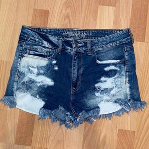 American Eagle “High Rise Shortie” Shorts
